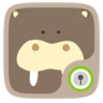 go locker hippo theme android application logo